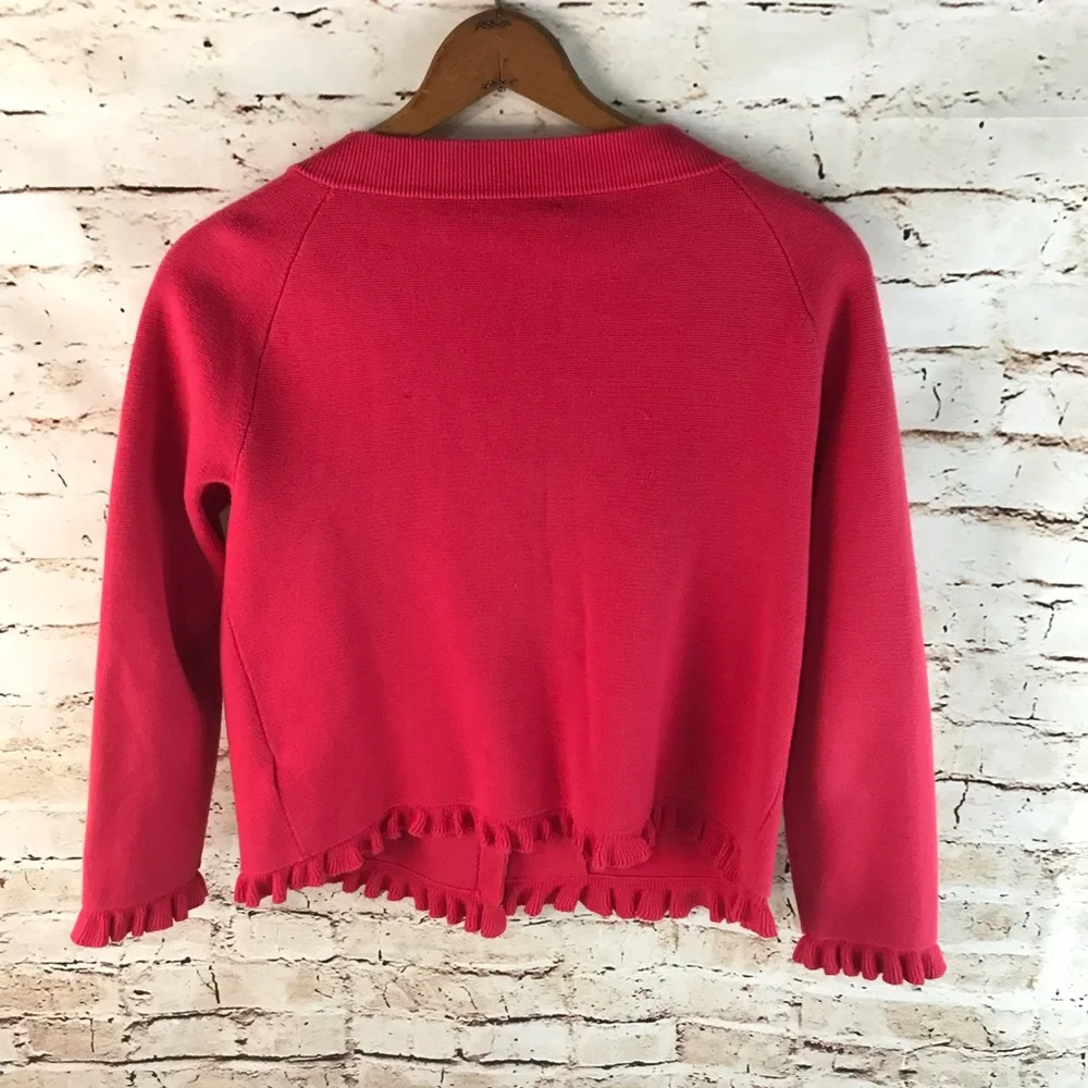 J.Crew Ruffled Double Button Sweater - Picture 2 of 3